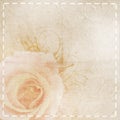 Vintage beige wedding background