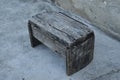 An old rotten wooden bench. Royalty Free Stock Photo