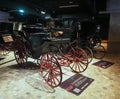 Vintage Benz Victoria car at Turin car museum in Turin