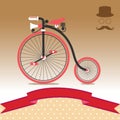 Vintage Bicycle Illustration