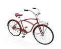 Vintage Bicycle Isolated