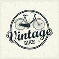 Vintage Bicycle stamp