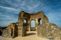 Vintage Bidar Fort,of the Bahmanid Dynasty shifted his capital from Gulbarga to Bidar in 1427 Royalty Free Stock Photo