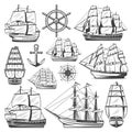 Vintage Big Ships Collection