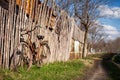 Vintage bike, outdoor Royalty Free Stock Photo