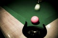 Vintage billard Royalty Free Stock Photo