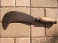 Vintage Billhook Tool Royalty Free Stock Photo