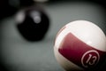 Vintage billiard Royalty Free Stock Photo