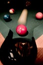 Vintage billiard Royalty Free Stock Photo