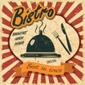 Vintage Bistro breakfast lunch dinner banner