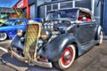 Vintage 1930s American Ford hot rod Royalty Free Stock Photo