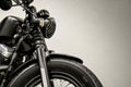 Vintage Motorcycle detail Royalty Free Stock Photo