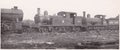 Vintage black and white photo of steam locomotive Class F.4 67162 and J.15 65425 1951