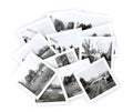 Vintage Black and White Photos Collage Royalty Free Stock Photo