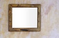 Vintage blank frame, grungy and worn Royalty Free Stock Photo