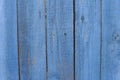 vintage blue painted wood background texture with knots. Blue abstract background or grain texture Copy Space Royalty Free Stock Photo