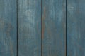 Vintage blue wood background texture with knots and nail holes. Old painted wood wall. Blue abstract background. Royalty Free Stock Photo