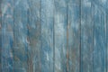 Vintage blue wood background texture with knots and nail holes. Old painted wood wall. Blue abstract background. Royalty Free Stock Photo