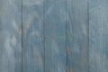 Vintage blue wood background texture with knots and nail holes. Old painted wood wall. Blue abstract background. Royalty Free Stock Photo