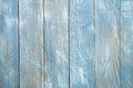 Vintage blue wood background texture with knots and nail holes. Old painted wood wall. Blue abstract background. Royalty Free Stock Photo