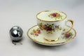 Vintage Bone China Tea Cup And Saucer 4