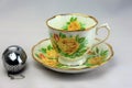 Vintage Bone China Tea Cup And Saucer 3