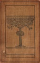 Vintage bookcover with Tree Royalty Free Stock Photo