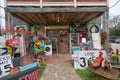 Vintage boutique store front in Gruene Texas