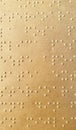 Vintage braille romanian book for blind people reading