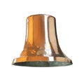Vintage brass bell Royalty Free Stock Photo