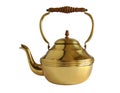 Vintage brass or copper teapot