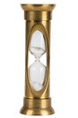 Vintage brass sand watch Royalty Free Stock Photo