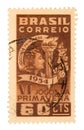 Vintage Brazil Postage Stamp