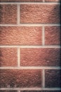 Vintage bricks grunge textured cut vertical background