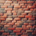 vintage bricks wall background clay bricks wall background Royalty Free Stock Photo