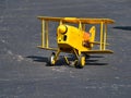 Vintage airplane peddle toy