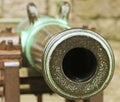 A Vintage British Cannon, Caernarfon Castle, Wales, GB, UK