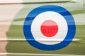 Vintage british military roundel Royalty Free Stock Photo