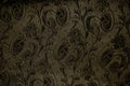 Vintage brocade fabric detail Royalty Free Stock Photo