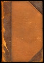 Vintage broken leather book cover Royalty Free Stock Photo