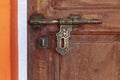 Vintage Bronze Door Hasp