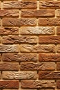 Vintage brown cracked brick wall texture Royalty Free Stock Photo