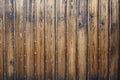 Vintage brown planks, wood texture Royalty Free Stock Photo