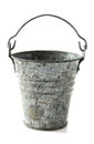 Vintage bucket Royalty Free Stock Photo