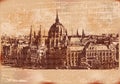 Vintage Budapest Background