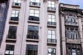 Vintage Building Facade Architecture Outside Windows