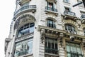 Vintage Building Facade Architecture Ornate Hotel