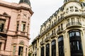 Vintage Building Facade Urban Symbol Historical Royalty Free Stock Photo