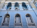 Vintage building in Santiago de Cuba, Cuba Royalty Free Stock Photo