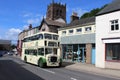 Vintage bus Market street, Kirkby Stephen, Cumbria